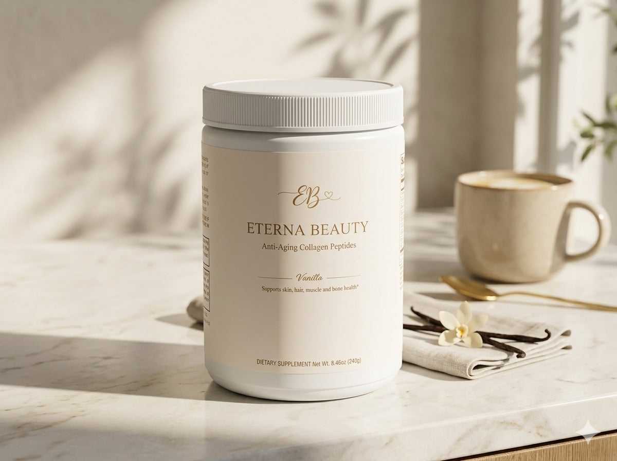 ETERNA BEAUTY | Anti-Aging Collagen Peptides (Vanilla)