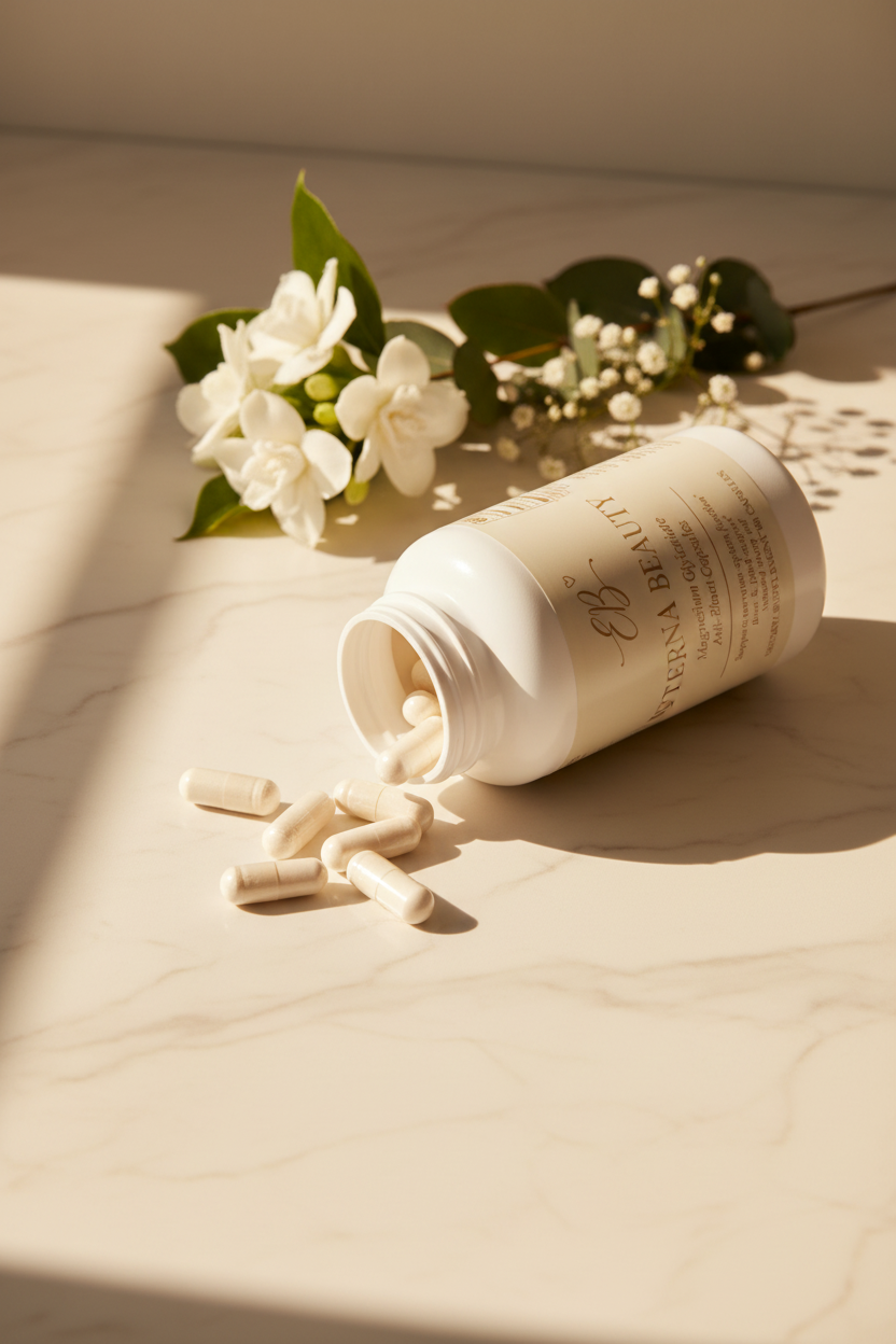 ETERNA BEAUTY | Magnesium Glycinate Anti-Bloat Capsules