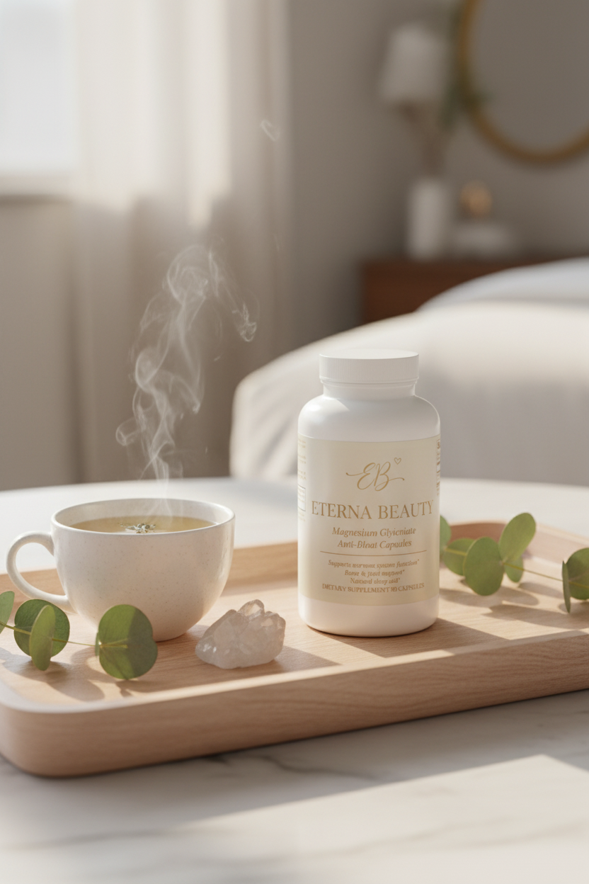 ETERNA BEAUTY | Magnesium Glycinate Anti-Bloat Capsules